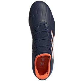 Buty piłkarskie adidas Copa Sense.3 Fg M GW4957 wielokolorowe błękity i granat 2