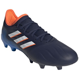Buty piłkarskie adidas Copa Sense.3 Fg M GW4957 wielokolorowe błękity i granat 3