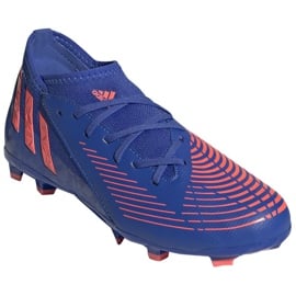 Buty piłkarskie adidas Predator Edge.3 Fg Jr GW2361 niebieskie niebieskie 3