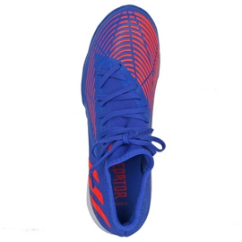 Buty piłkarskie adidas Predator Edge.3 L Tf M GX2632 niebieskie niebieskie 2