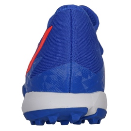 Buty piłkarskie adidas Predator Edge.3 L Tf M GX2632 niebieskie niebieskie 3