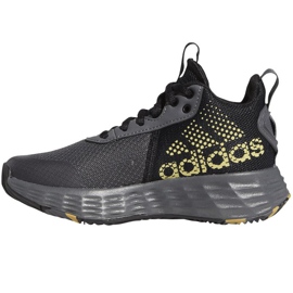 Buty do koszykówki adidas OwnTheGame 2.0 Jr GZ3381 odcienie szarości szare 1