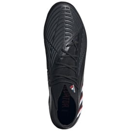 Buty piłkarskie adidas Predator Edge.1 Fg M H02935 wielokolorowe czarne 2