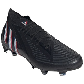 Buty piłkarskie adidas Predator Edge.1 Fg M H02935 wielokolorowe czarne 3