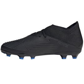 Buty piłkarskie adidas Predator Edge.3 Fg Jr GW2360 czarne czarne 1