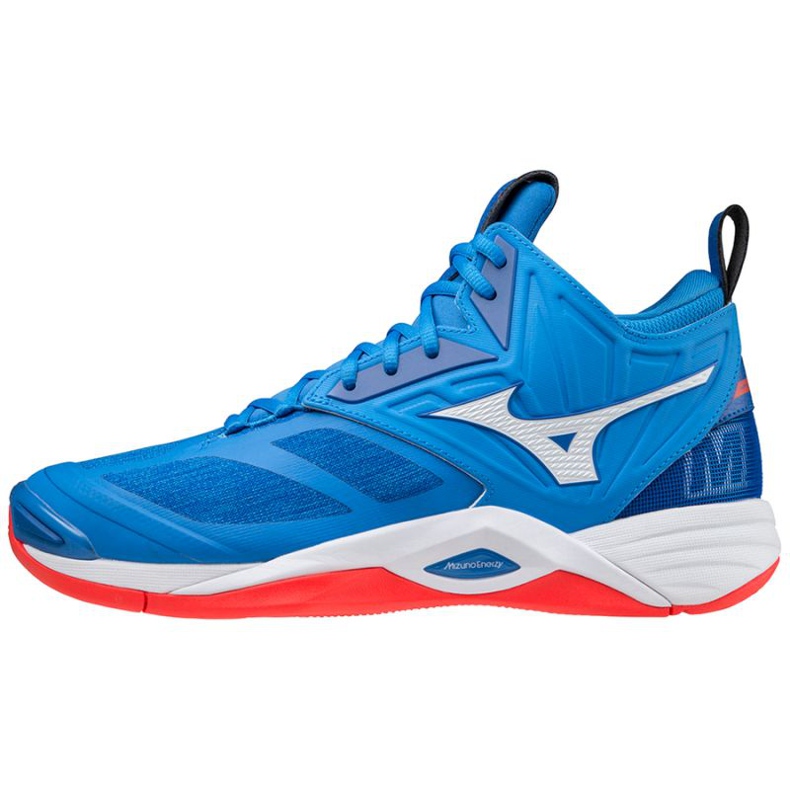 Buty do siatkówki Mizuno Wave Momentum 2 Mid M V1GA211724 niebieskie niebieskie 1