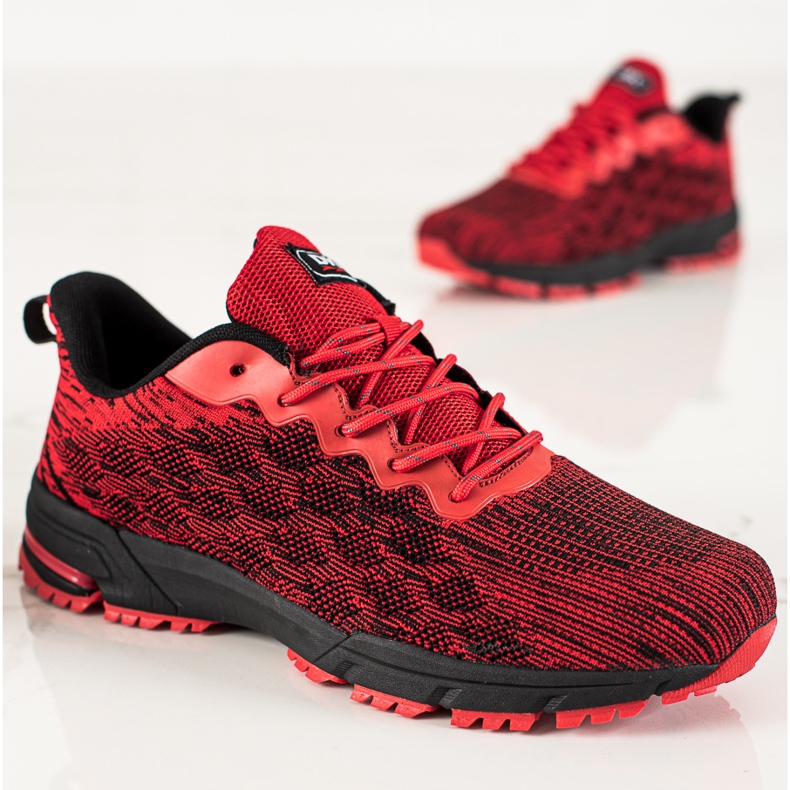 Męskie Buty DK czarne czerwone 1