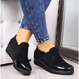 Półbuty Sergio Leone W SK222B czarne 2