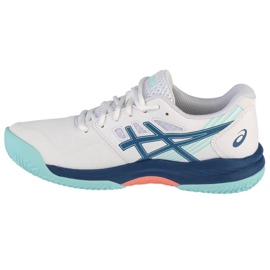 Buty Asics Gel-Game 8 Clay/OC W 1042A151-105 białe 1