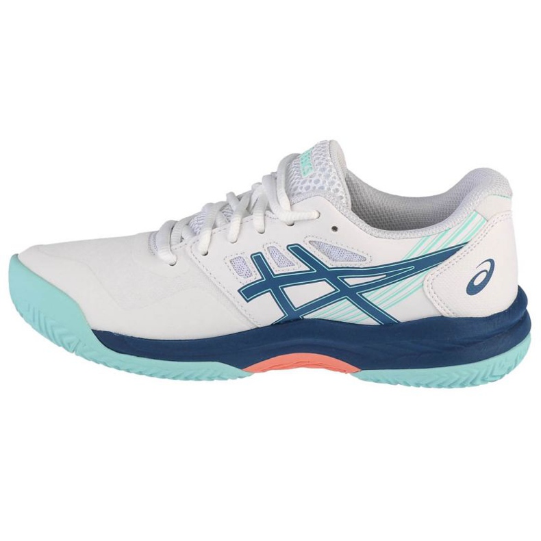 Buty Asics Gel-Game 8 Clay/OC W 1042A151-105 białe 1