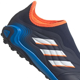 Buty piłkarskie adidas Copa Sense.3 Ll Tf M GW7396 niebieskie niebieskie 5
