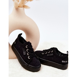 Trampki Ażurowe Big Star JJ374133 Czarne 1