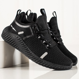 DK Modne Buty Sportowe czarne 1
