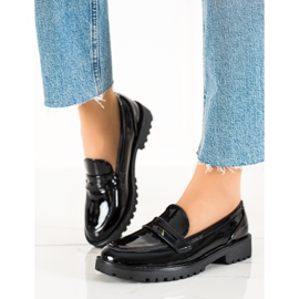Goodin Czarne Półbuty Mokasyny 1