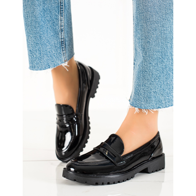 Goodin Czarne Półbuty Mokasyny 1