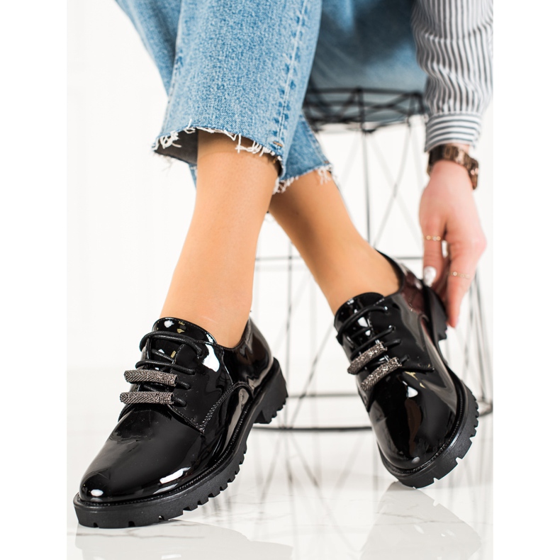Goodin Lakierowane Półbuty czarne 1