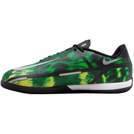 Buty piłkarskie Nike Phantom GT2 Academy Ic Sw Jr DM0749 003 czarne zielone zielone 2