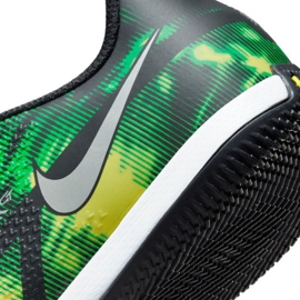 Buty piłkarskie Nike Phantom GT2 Academy Ic Sw Jr DM0749 003 czarne zielone zielone 5
