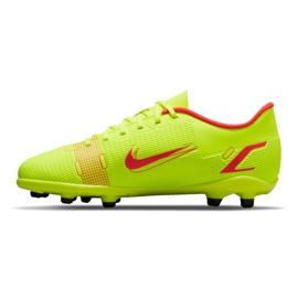 Buty piłkarskie Nike Mercurial Vapor 14 Club FG/MG Jr CV0823-760 żółte żółcie 1