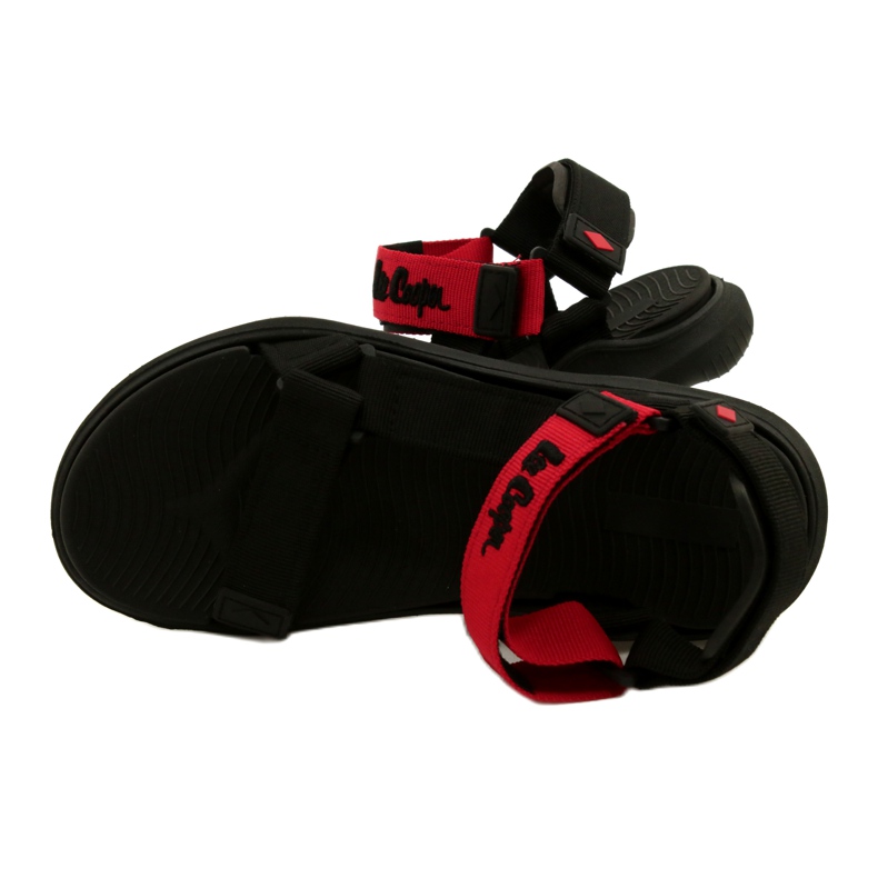 Lee Cooper LCW-22-34-0954L Wygodne Sandały Sportowe Czarne 6