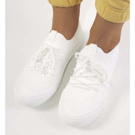 Białe trampki damskie Medina 1