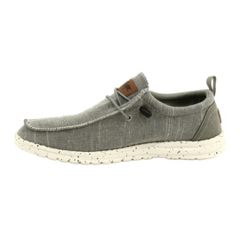 Lekkie Buty Mokasyny Lee Cooper LCW-22-32-1209M szare 2