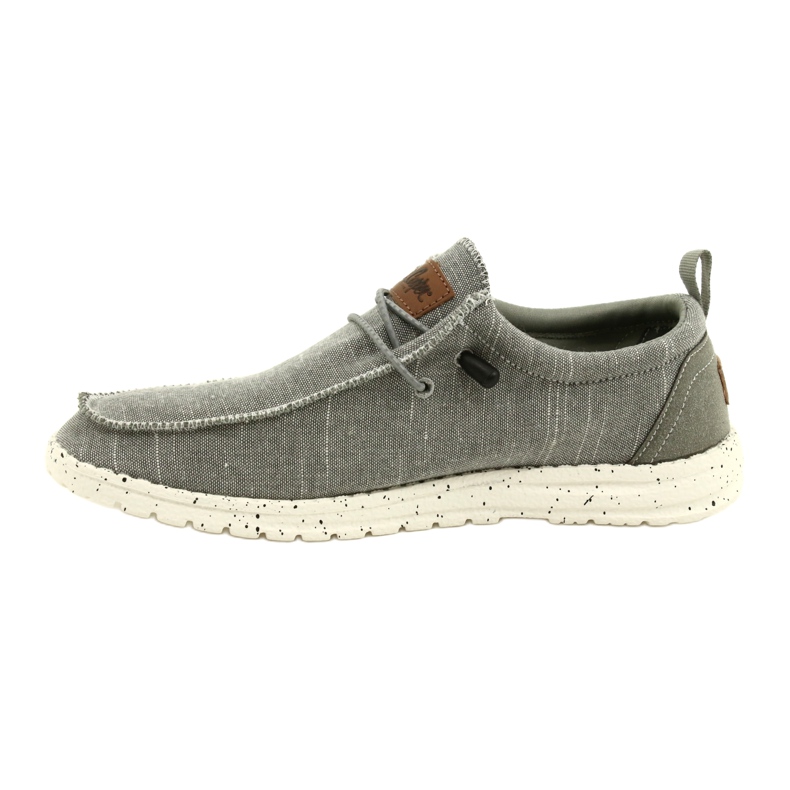 Lekkie Buty Mokasyny Lee Cooper LCW-22-32-1209M szare 2