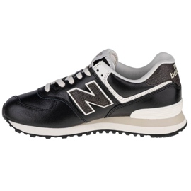 Buty New Balance W WL574PL2 brązowe czarne 1