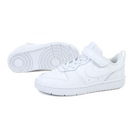 Buty Nike Court Borough Low 2 Jr BQ5451-100 białe 1