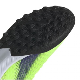 Buty piłkarskie adidas X Ghosted.3 Tf M EG8202 wielokolorowe zielone 3
