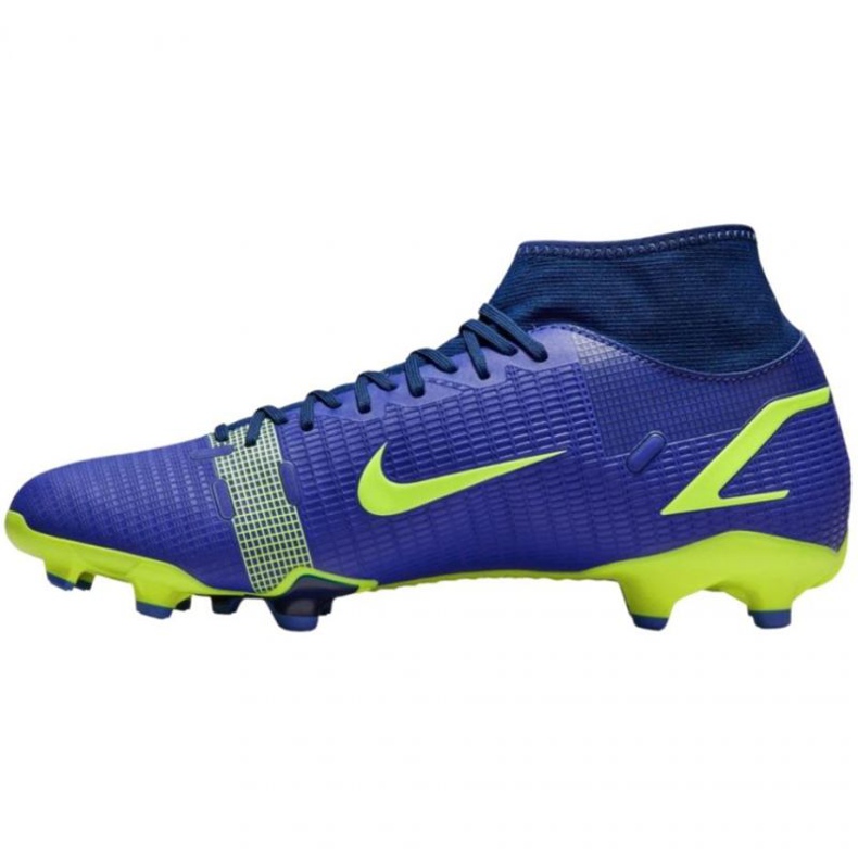 Buty piłkarskie Nike Mercurial Superfly 8 Academy FG/MG M CV0843 574 niebieskie niebieskie 1