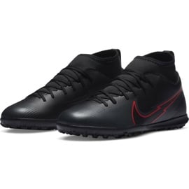 Buty piłkarskie Nike Mercurial Superfly 7 Club Tf Jr AT8156-060 czarne fioletowy, czarny 3