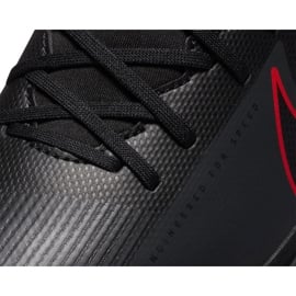 Buty piłkarskie Nike Mercurial Superfly 7 Club Tf Jr AT8156-060 czarne fioletowy, czarny 5