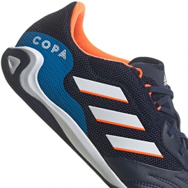 Buty piłkarskie adidas Copa Sense.3 In Sala M GW4961 wielokolorowe niebieskie 4