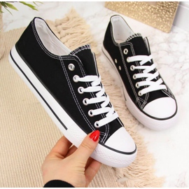 Trampki niskie tekstylne Atletico W ATC266A czarne 1