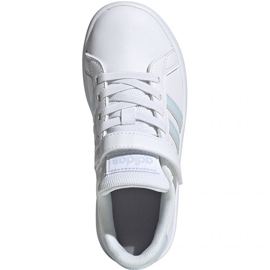 Buty adidas Grand Court C Jr EG6738 białe 1