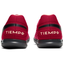 Buty piłkarskie Nike Tiempo Legend 8 Club Ic M AT6110 608 czerwone pomarańcze i czerwienie 6