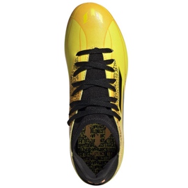 Buty piłkarskie adidas X Speedflow Messi.3 Fg Jr GW7420 żółte żółcie 2