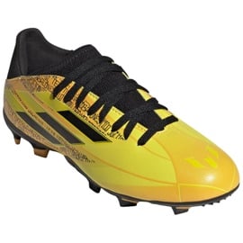 Buty piłkarskie adidas X Speedflow Messi.3 Fg Jr GW7420 żółte żółcie 3