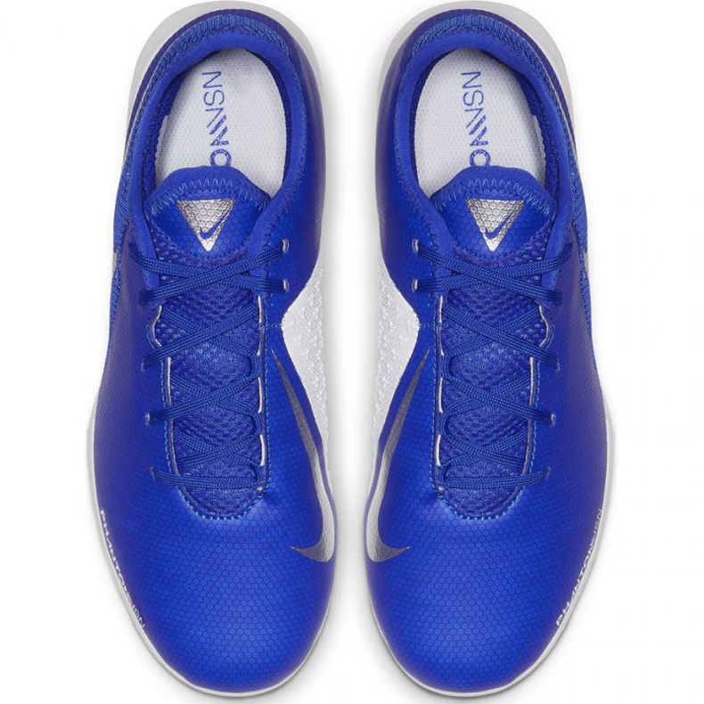 Buty halowe Nike Phantom Vsn Academy Ic Jr AR4345-410 wielokolorowe niebieskie 1