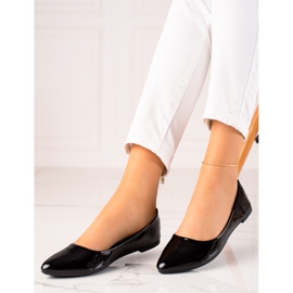 Seastar Lakierowane czarne baleriny 1