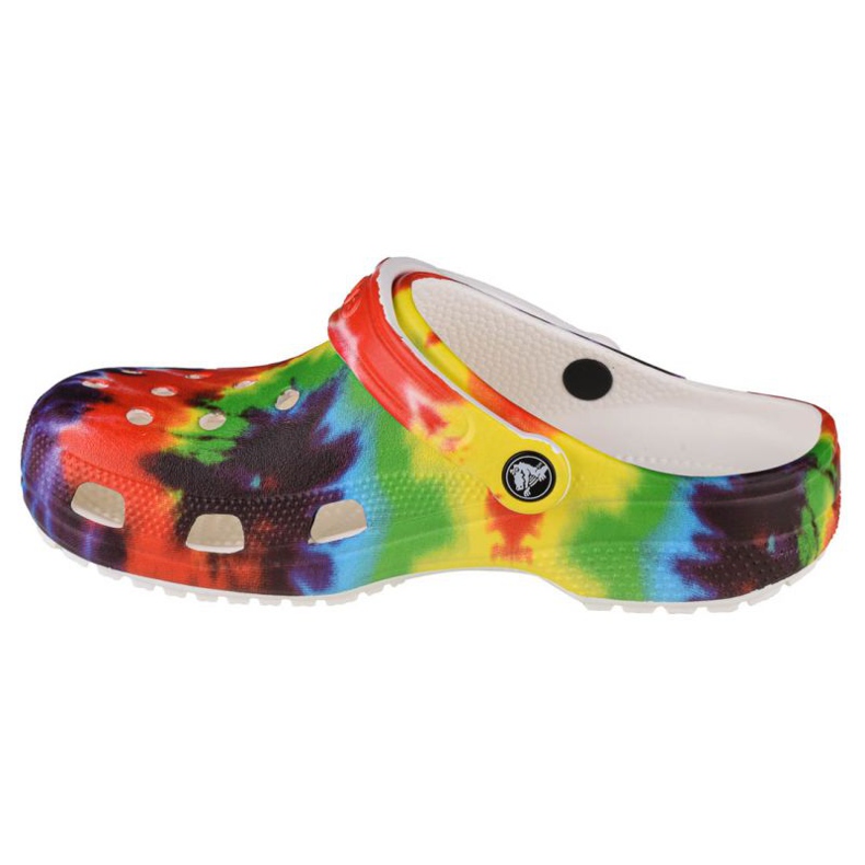Klapki Crocs Classic Tie-Dye Graphic Clog W 205453-90H czerwone 1