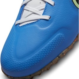 Buty piłkarskie Nike Tiempo Legend 9 Academy Tf M DA1191-403 niebieskie niebieskie 3