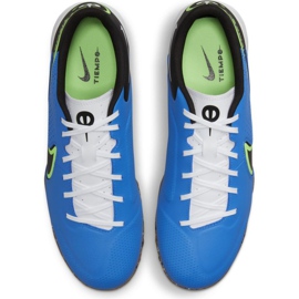 Buty piłkarskie Nike Tiempo Legend 9 Academy Tf M DA1191-403 niebieskie niebieskie 4