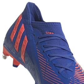 Buty piłkarskie adidas Predator Edge.3 Sg M GW4870 niebieskie niebieskie 5
