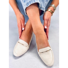 Mokasyny damskie Abella Beige beżowy 1