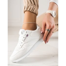 TRENDI Klasyczne Białe Buty Sportowe 2