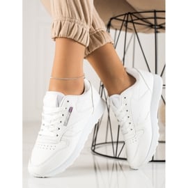 TRENDI Klasyczne Białe Buty Sportowe 1