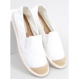 Espadryle damskie Alba White białe 1