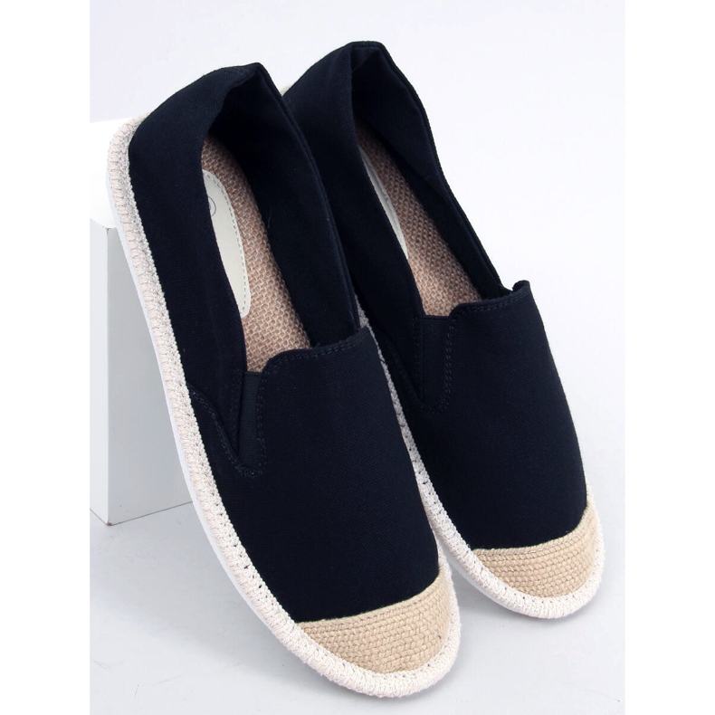 Espadryle damskie Alba Black czarne 2